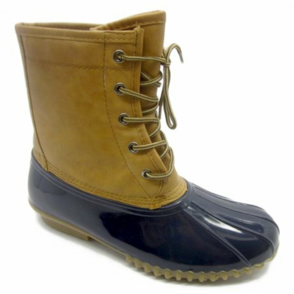 blue suede shoes brand duck boots